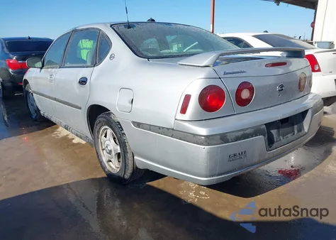 2004 Chevrolet Impala from USA, damaged, VIN 2G1WF52K449449769